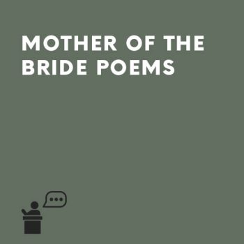 Mother of the bride poems